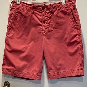 Men’s Ralph Lauren Relaxed Fit Shorts Size 34 Sunwashed Red 10” Inseam